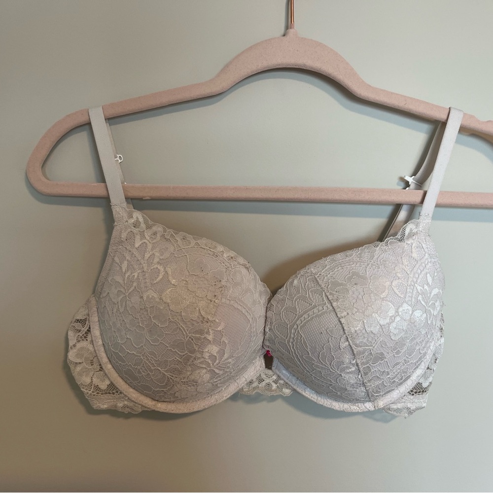 La SENZA Elegant Lace Bra - White